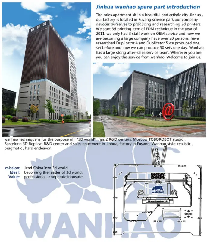 Горячая Дубликатор I3 V2.1 Wanhao дом использовать стальная рама Настольный цифровой 3d принтер, легко использовать Wanhao I3 печатная машина
