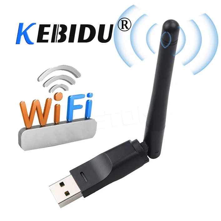 Беспроводная сетевая карта KEBIDU 150 Мбит/с USB 2 0 Wi Fi LAN антенна адаптер ключ 802.11b/g/n