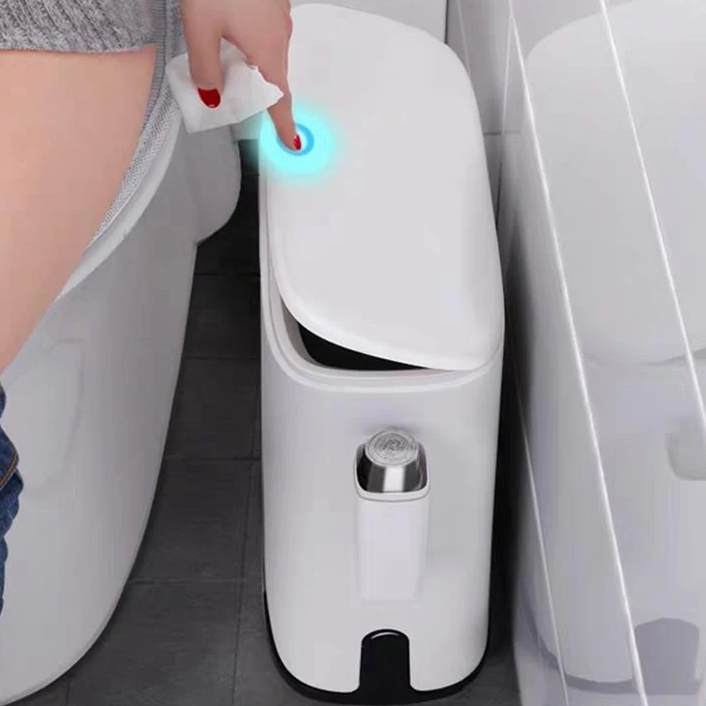 Новый пластиковый мусорный бак 11Л мусорное ведро для ванной комнаты корзина