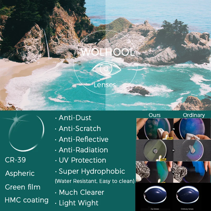 Женские мужские ретро кошачий глаз прогрессивные линзы очки для света