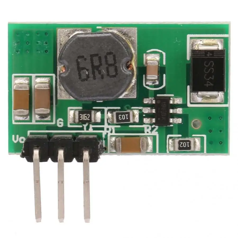 Повышающий преобразователь 2 А высокоэффективный фотографический