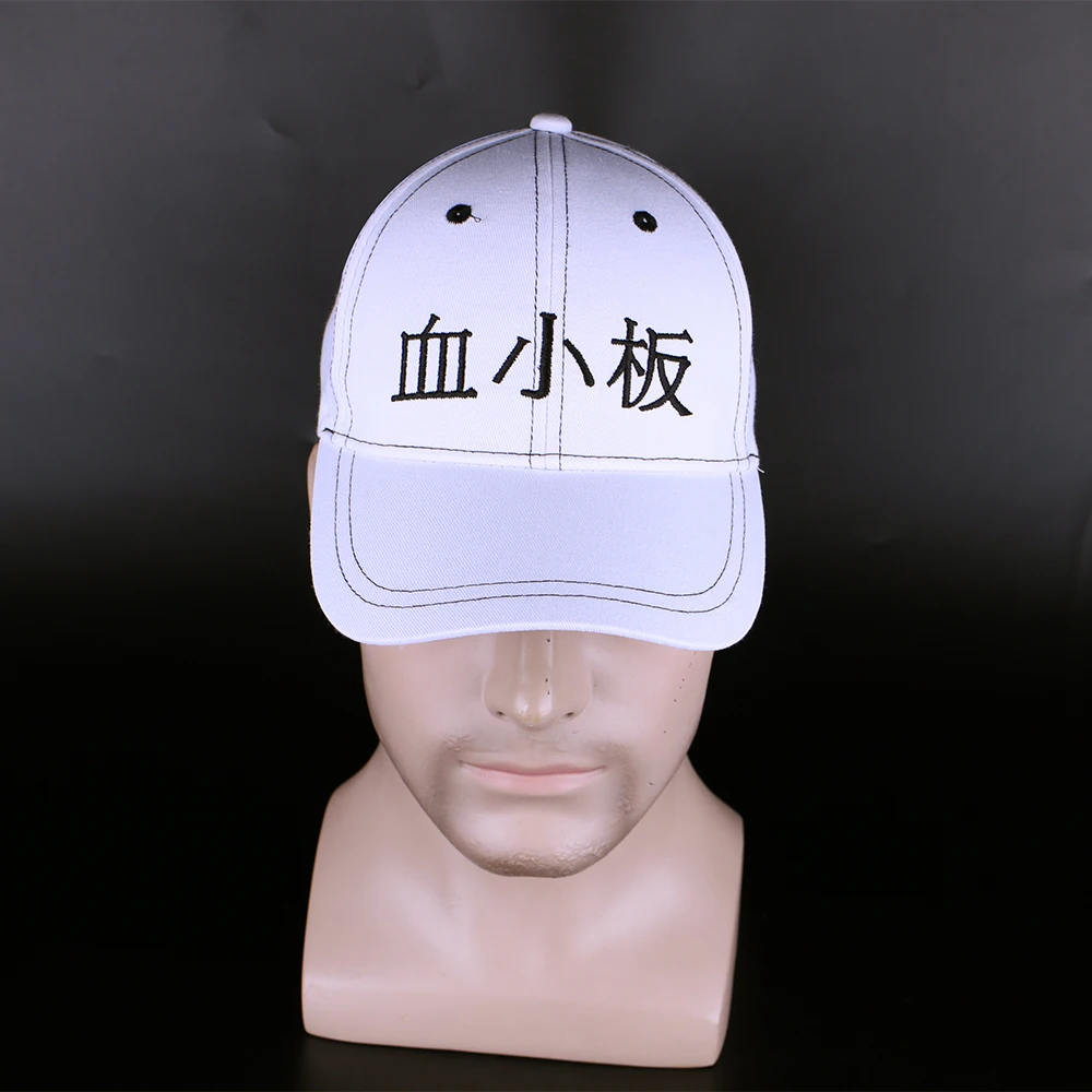Бейсболка Hataraku Saibou Кепка с вышивкой от солнца и козырьком для косплея|Аксессуары