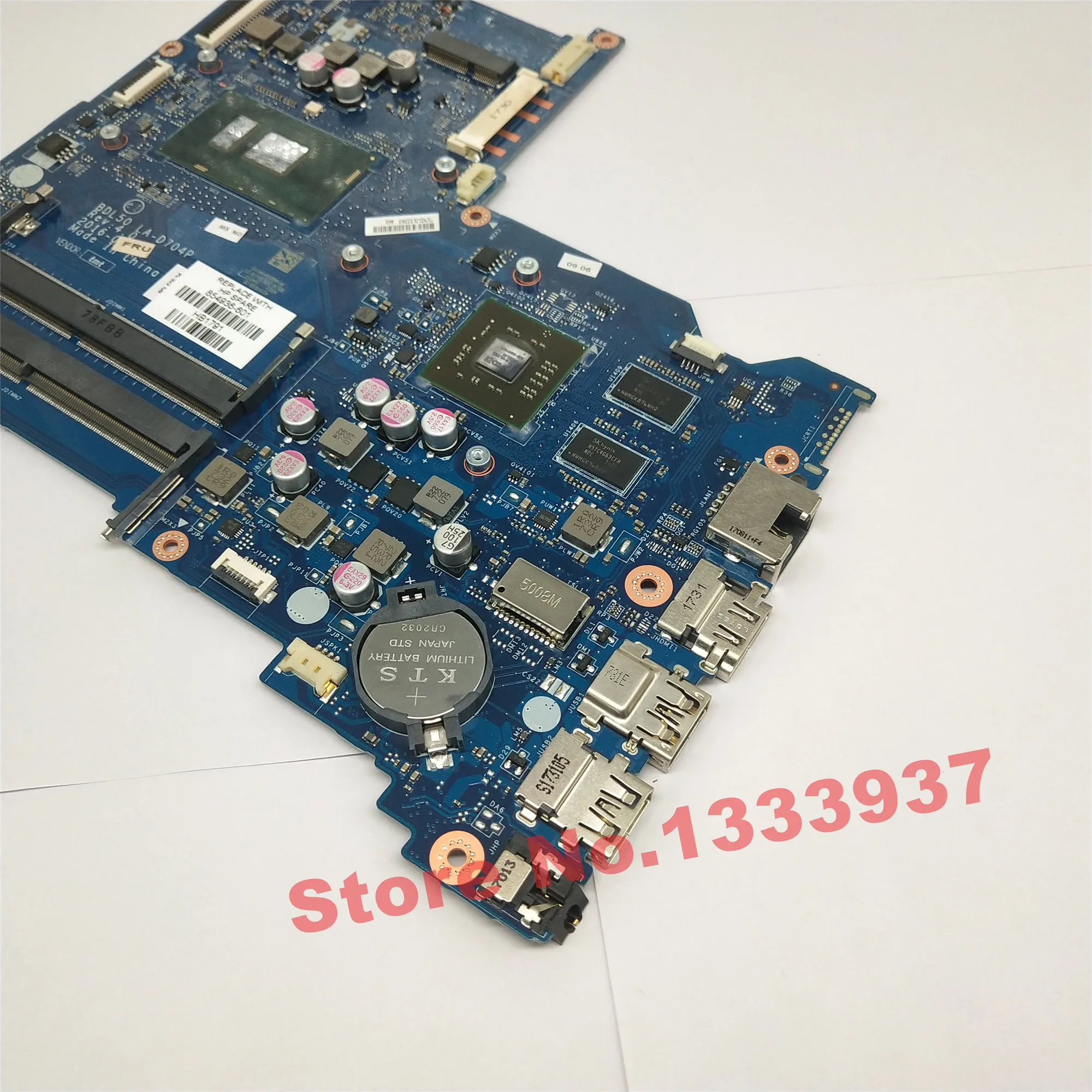 Материнская плата BDL50 LA-D704P 860158-601 854936-601 для hp 15-AY 15-ay015ds Материнская плата ноутбука I5-6200U DDR4 854936-501 854936-001 аккумулятор большой емкости