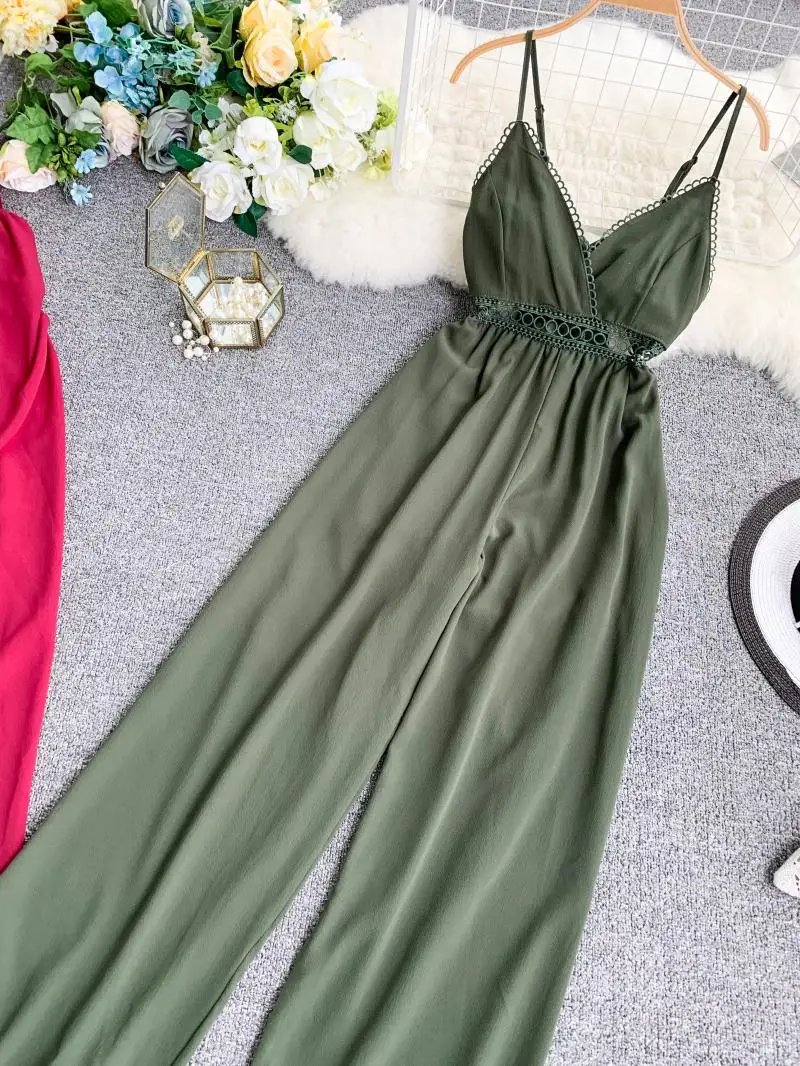 2019 новые модные женские комбинезоны в отпускном стиле ретро сексуальный