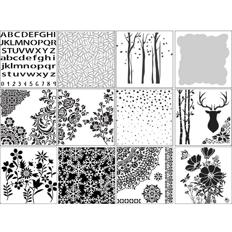 Машина для тиснения маскировки спрей штампованная скрапбукинга шаблон