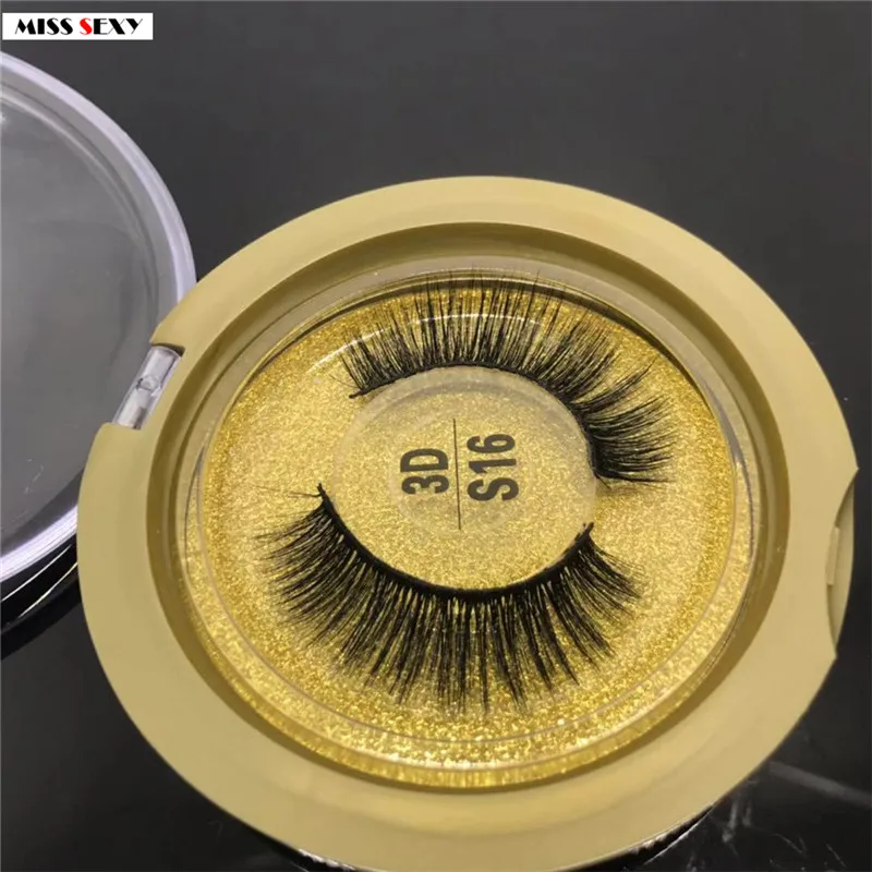 Misssexy lash natural 3D Mink False Eyelashes Lashes Thick HandMade Fake Makeup Eyelash kit beautiful package3ds32 | Красота и