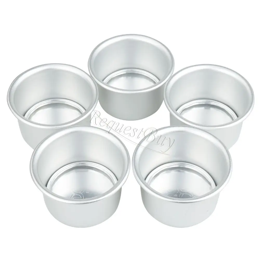 Антипригарная круглая форма для торта 5 шт. съемная сделай сам выпечки кексов