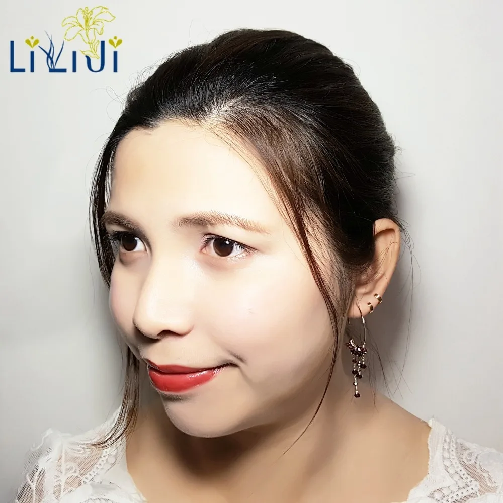 

Lii Ji гранатные бусины, искусственная Серебряная ручная работа