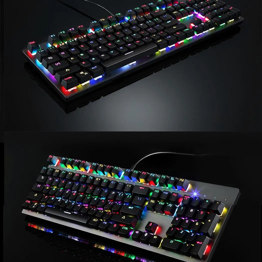 Motospeed CK89 NKRO Teclado Mecânico Jogos USB Проводная Подсветка RGB | Компьютеры и офис