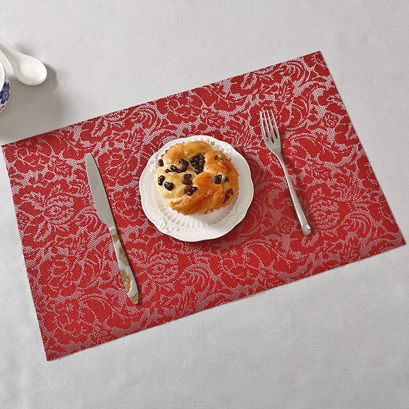 Водонепроницаемый 45 см * 30 ПВХ коврик подставка для еды выпечки термостойкий