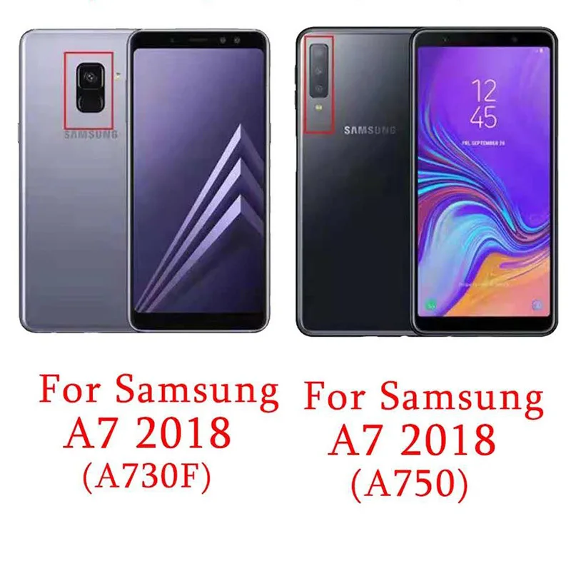 Защитное стекло для Samsung Galaxy A6 закаленное A 6 7 8 9 A9 2018 A8 Plus | Мобильные телефоны и