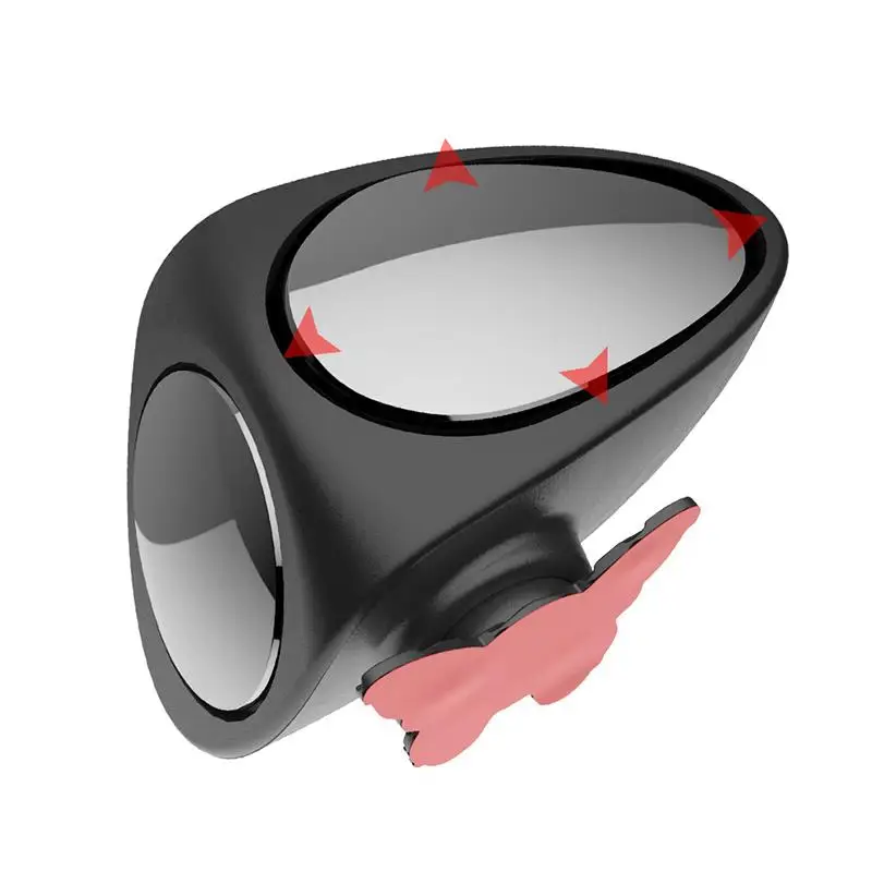 360 Dregree Adjustable Car Blind Spot Mirror Wide Angle Rearview Convex Rotation For Parking Security | Автомобили и мотоциклы
