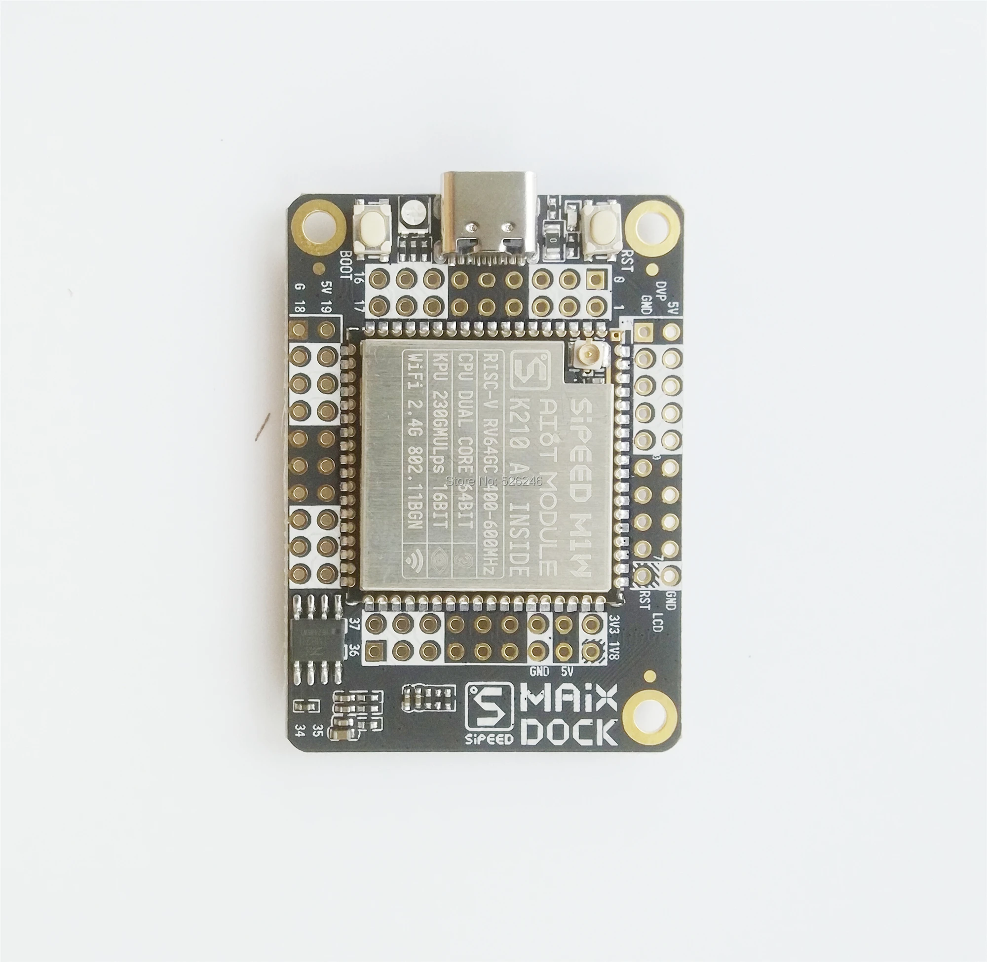 Плата ИИ Sipeed MAIX RV64 для Edge Comp M1W Dock OV2640 камера 2 4 дюйма 320*240 ЖК-дисплей микрофон