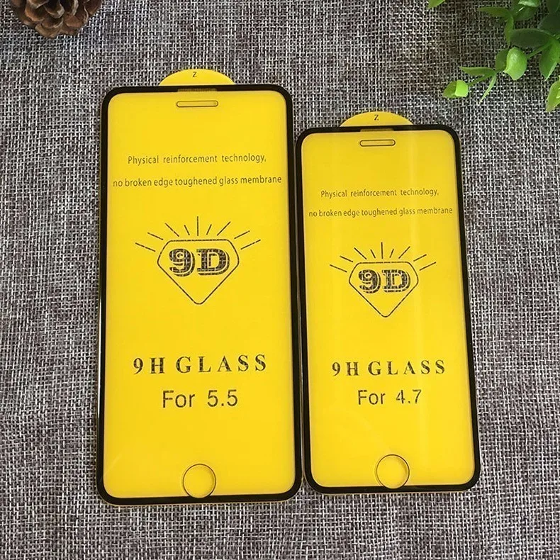 9D Защитное стекло для Iphone X XS MAX закаленное 7 8 Plus 6 XR полное покрытие стеклянная