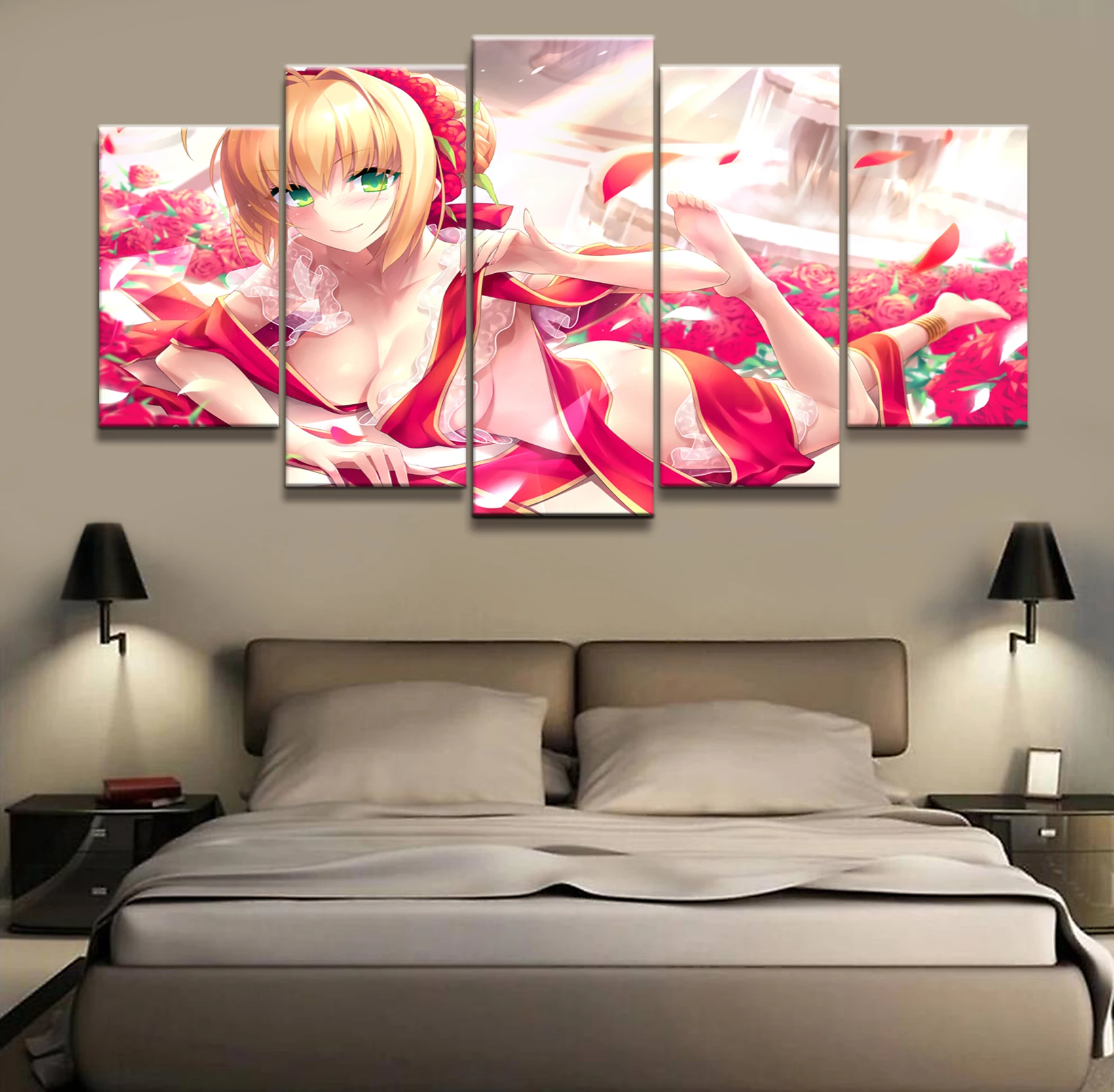 5 шт. Мультяшные картины художественные милые сексуальные Fate Grand Order аниме плакаты