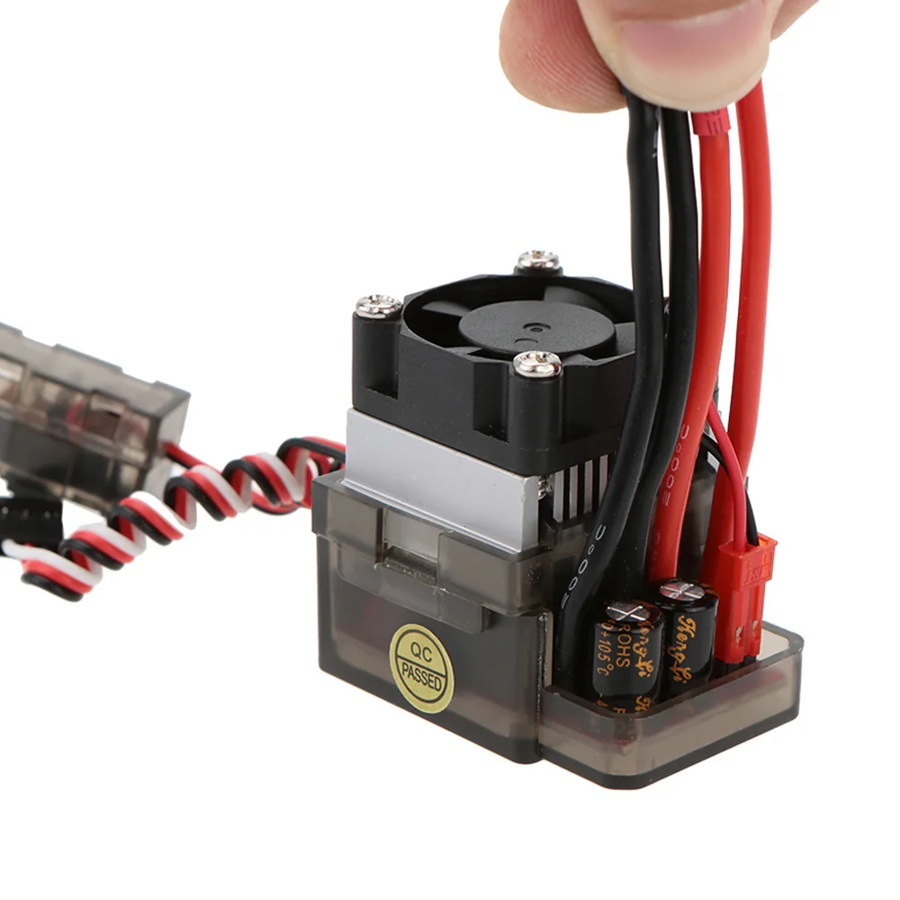 320A 7 2 V-16V матовый ESC электронный Скорость контроллер с 5 6 V/2A BEC для 1/8 1/10 внедорожный