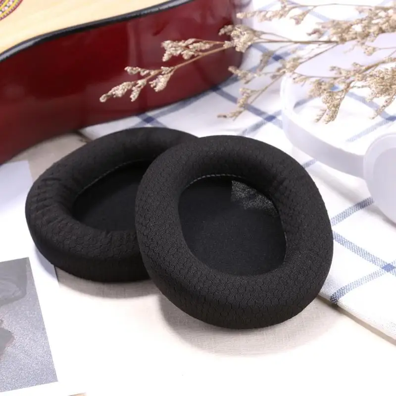 1 Pair Replacement Fabric Earpads Cushions Ear Pads Earmuffs for SteelSeries Arctis 3 5 7 Headphones Headsets |