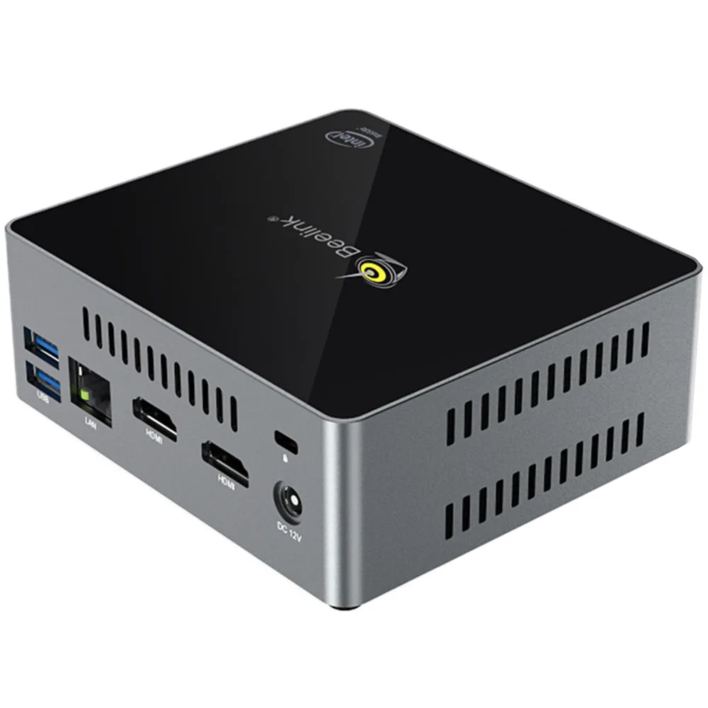 Beelink J45 мини ПК Intel Apollo Lake Pentium J4205 4 ядра 1000 Мбит/с 2 ГГц + 5 8 Wi Fi BT4.0 Media Player Поддержка K