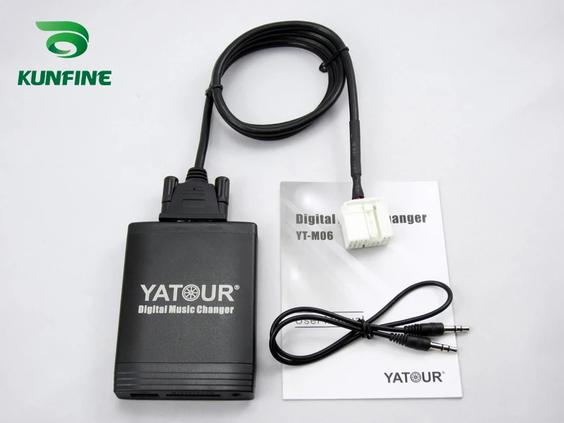 

Car Digital Music Changer Adapter USB SD Aux MP3 Interface Car Stereo Radio For Honda2.4 Bluetooth Phone Mould&Controller Option