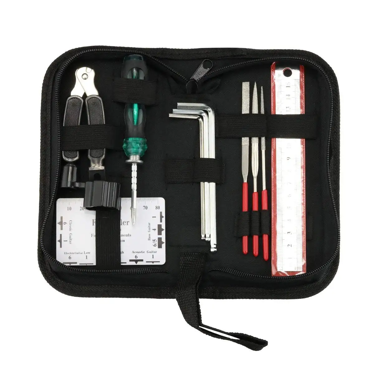 

Guitar Tools Kit Musician's Repair Maintenance Accessories Set for Guitar Ukulele Bass Mandolin Banjo