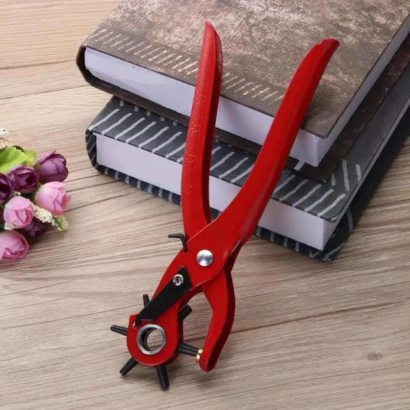 5 отверстий Размеры до колен бытовой ремень Перфоратор Инструмент Leathercraft