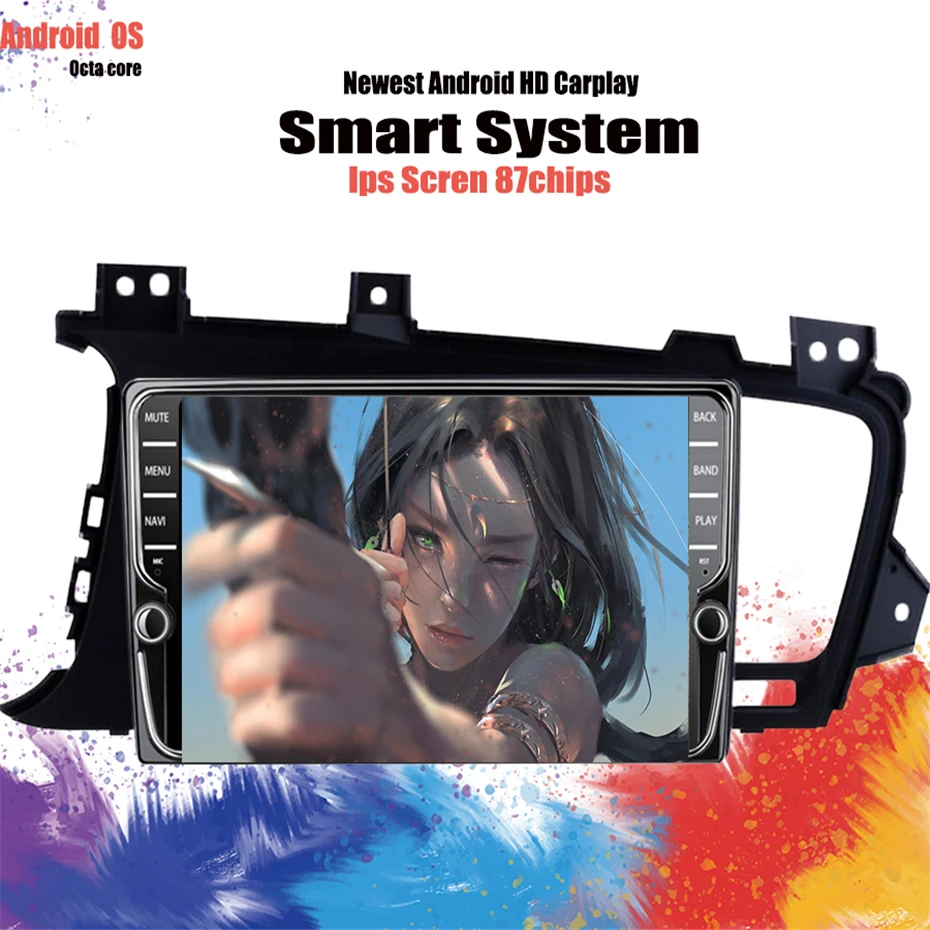 Автомобильный Радио Мультимедиа DVD Android 8 1 навигация головное устройство для Kia K5