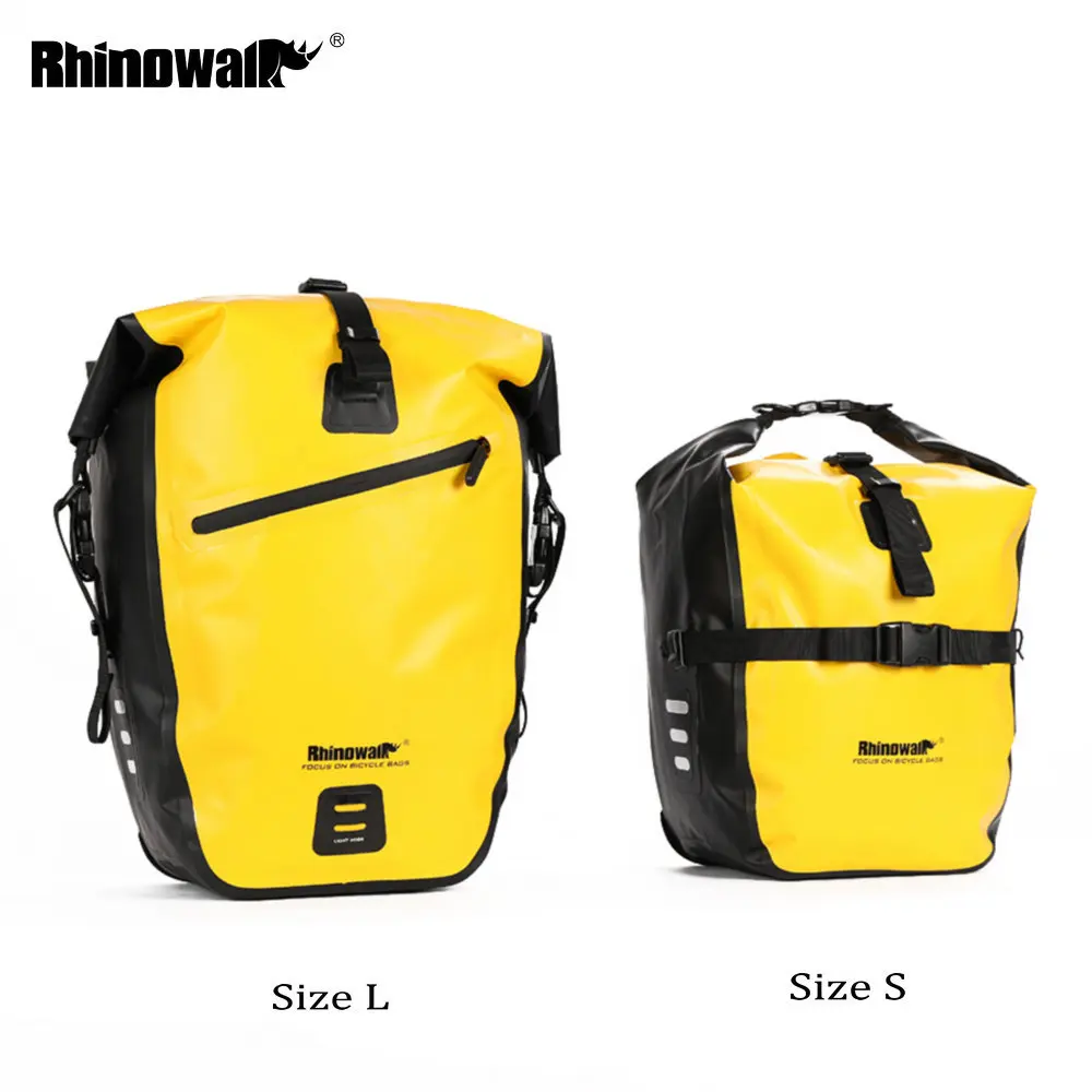 Rhinowalk 20L велосипедная сумка водонепроницаемая переносная задняя стойка для