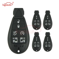 kigoauto 5pcs 10 68066859ad fobik key remote 6 button 434mhz for chrysler voyager jeep cherokee for dodge caliber journey