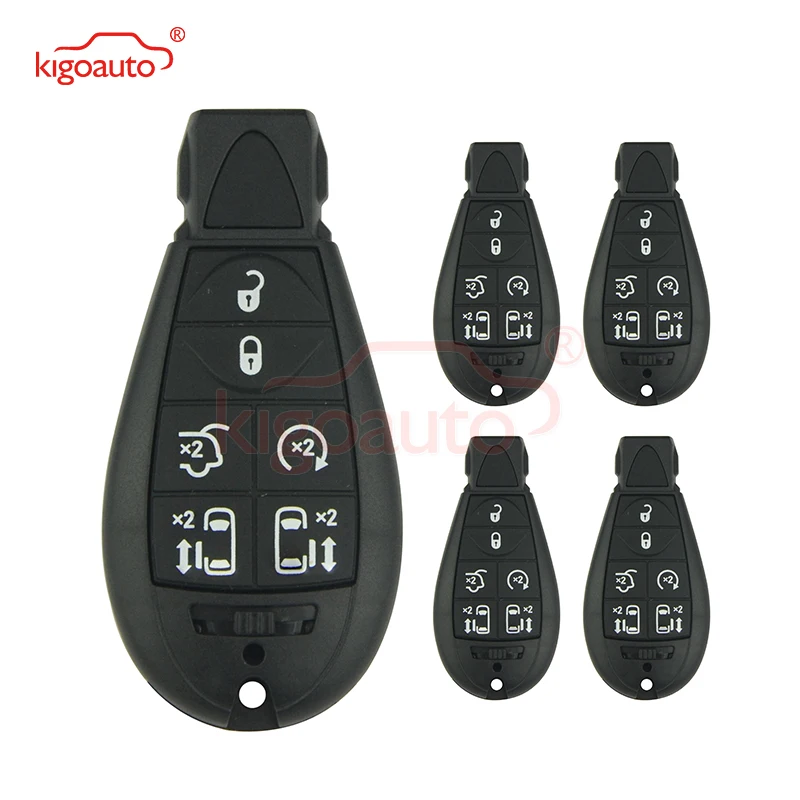 Kigoauto 5 шт. #10 68066859AD пульт дистанционного управления для кубика 6 кнопок 434 МГц Chrysler