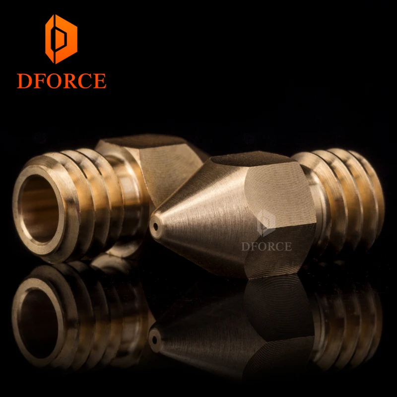 DFORCE супер высокое качество Zortrax Латунное сопло для Hotend Kit M200 M300 3D принтер 1 75 мм