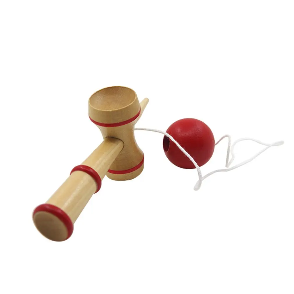Профессиональный Средний Kid Kendama Coordinate Ball традиционная деревянная игра