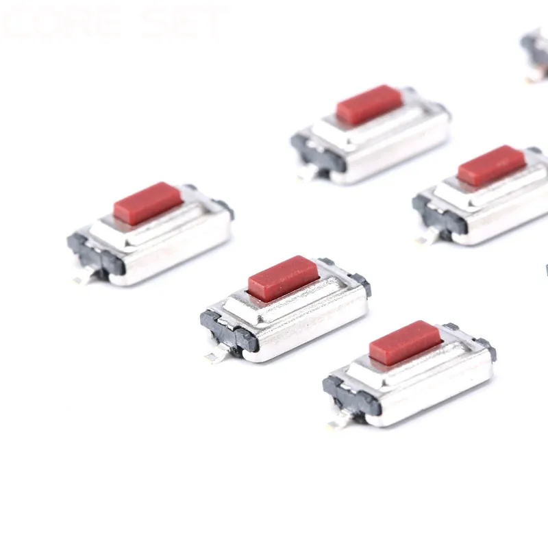 100 шт. высокое качество 3*6*2 5 мм H 3x6x2 SMD Красный кнопочный переключатель