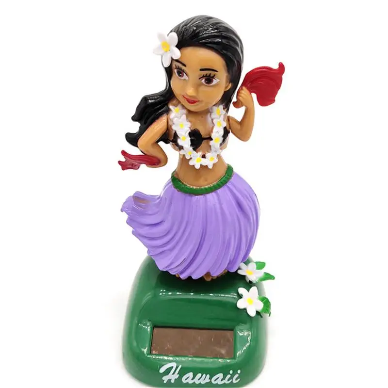 Танцевальная игрушка Hula для девочек на солнечной энергии подарок украшения