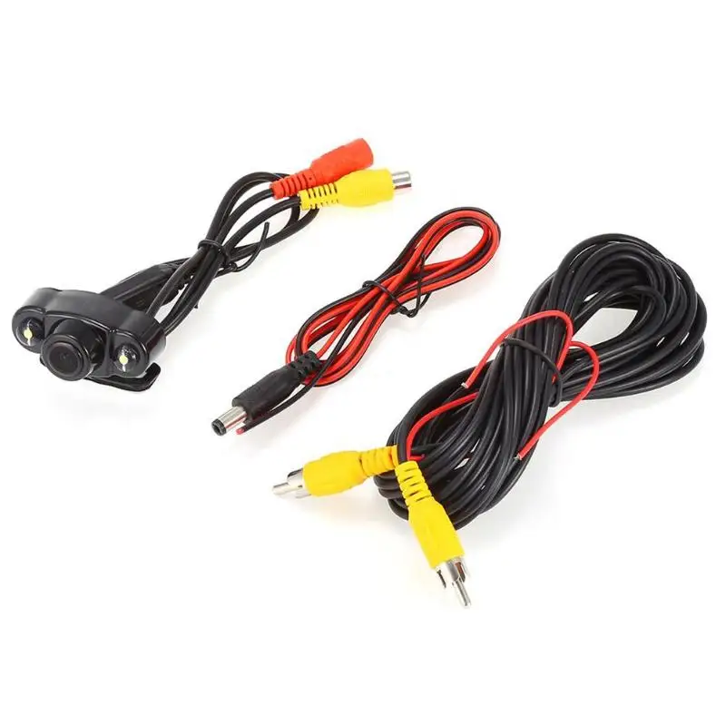 Universal Car Backup Reverse Rear View Camera 170 Degree Dual LED Waterproof Reversing Black | Автомобили и мотоциклы