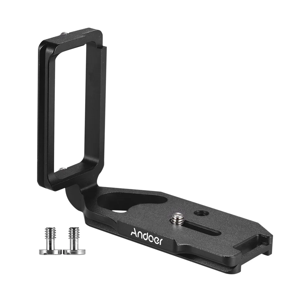 Кронштейн для камеры Andoer L Shape QR Quick Release Plate из алюминиевого сплава Nikon D850|Моноподы|