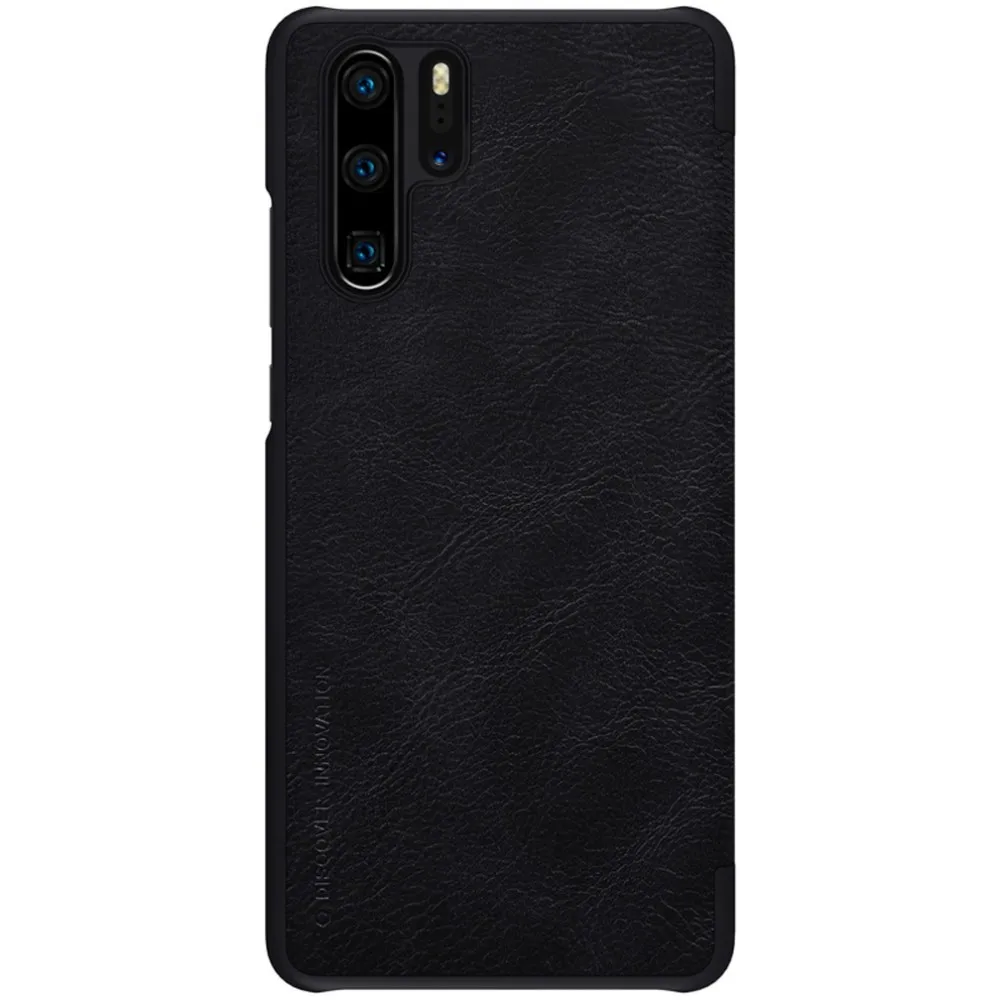 Кожаный чехол NILLKIN Qin для Huawei P30 бумажник откидной Чехол из натуральной кожи