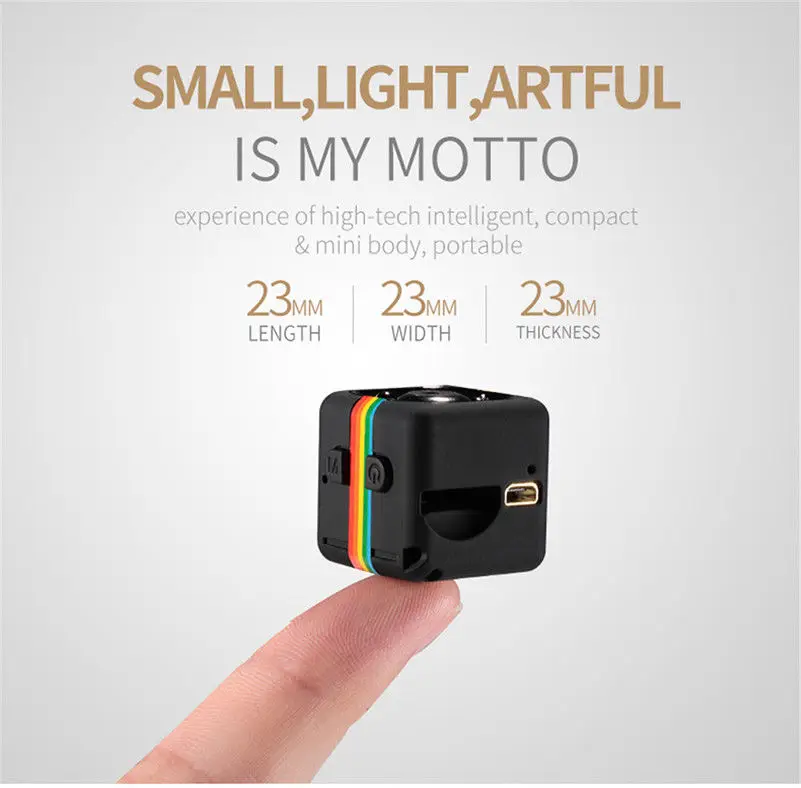 SQ11 DV DVR Camera Full HD 1080P Mini Car Dash Cam IR Night Vision CC | Безопасность и защита