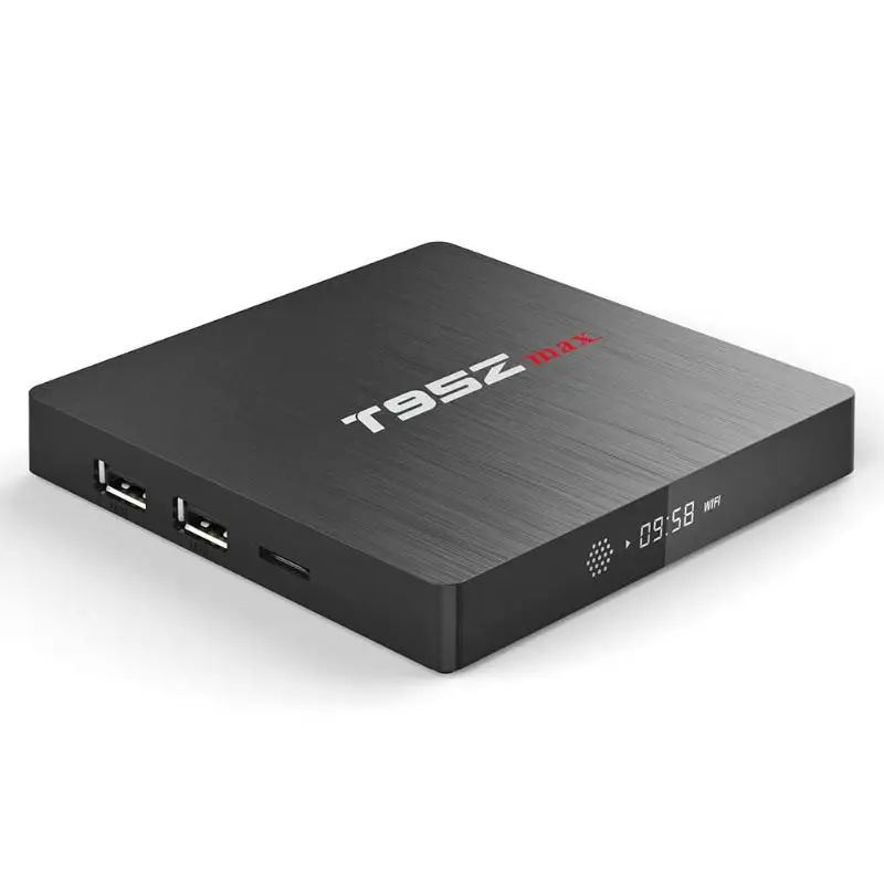 T95Z MAX Andorid 7 1 ТВ Box Amlogic S912 Octa Core 2 4 г/5G wi fi Декодер каналов кабельного телевидения