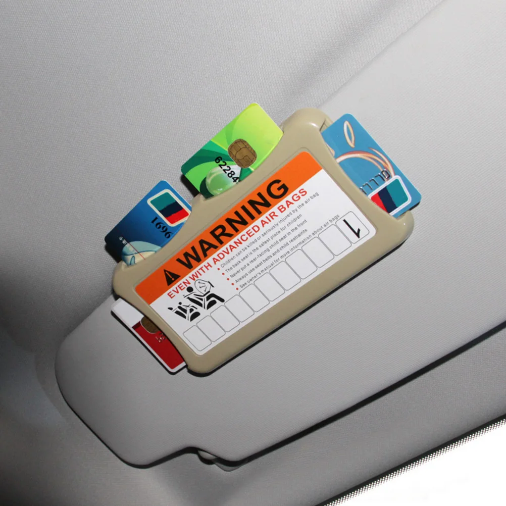 1 шт. Универсальный автомобильный держатель солнцезащитного козырька Зажим