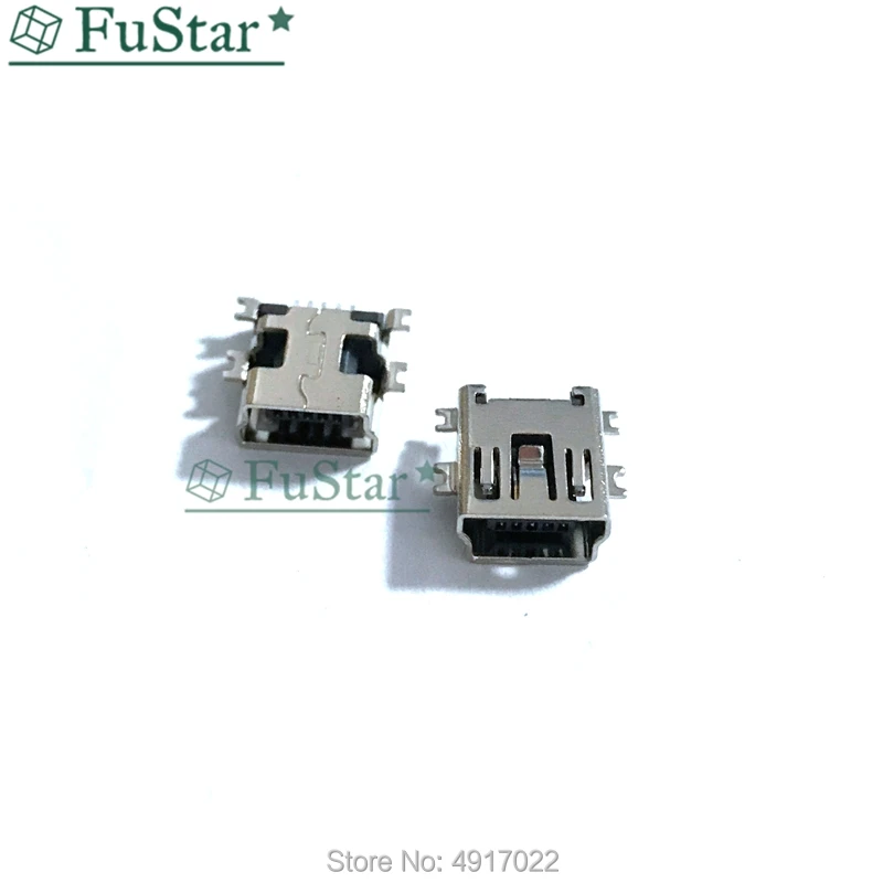 10 шт. мини USB 5pin гнездовой разъем 4 фута для зарядки мобильный телефон интерфейс