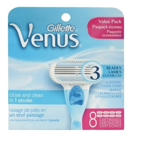 Картриджи Gillette Venus Refill Blade 8 единиц|Бритва| |
