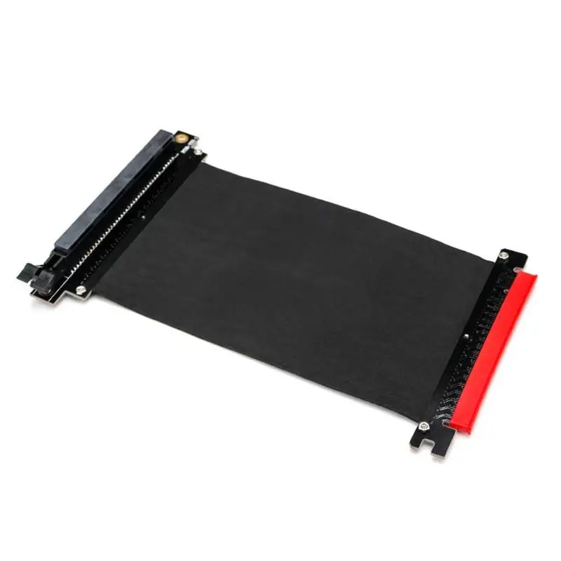 PCI Express E3.0 16X адаптер Riser Card гибкий высокоскоростной кабельный удлинитель PC