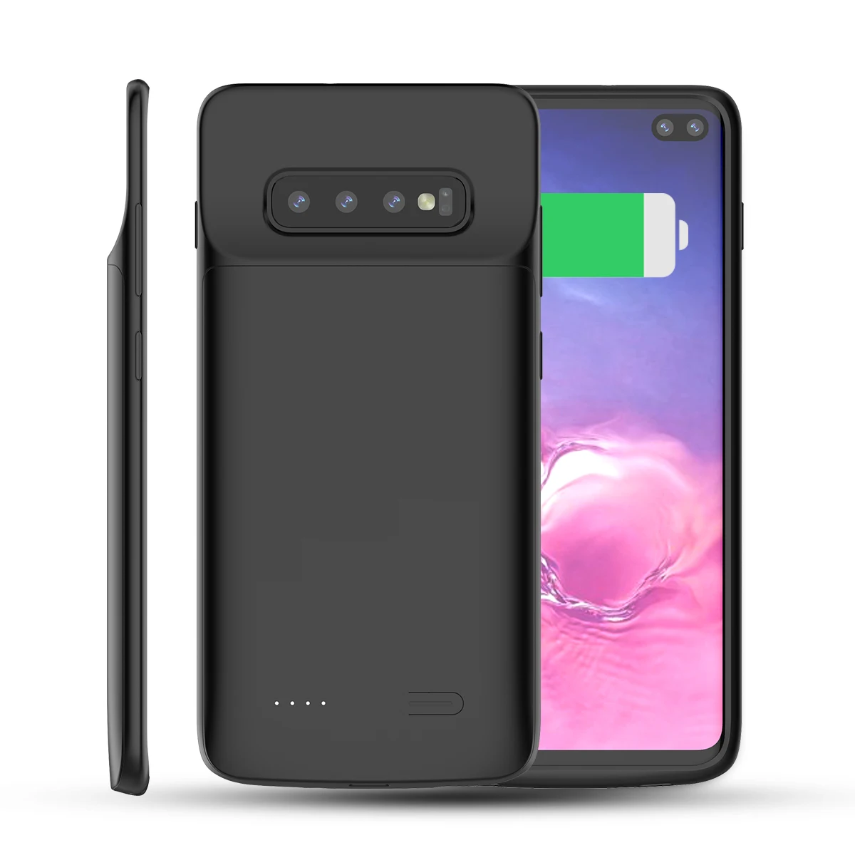 5000 мАч для samsung Galaxy S10 Plus зарядное устройство чехол Дополнительный внешний