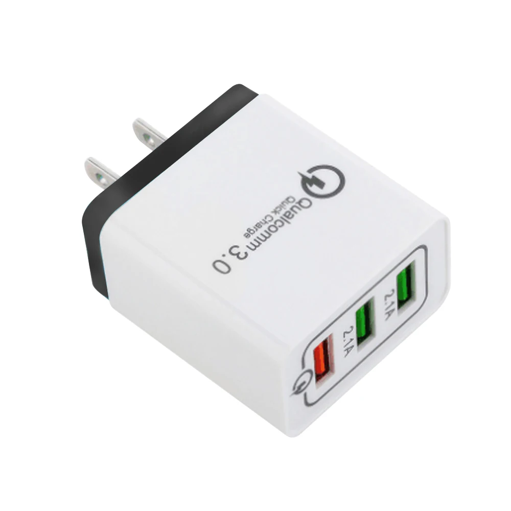 TOENMAN QC3.0 USB адаптер портативное быстрое зарядное устройство PD настенное мобильное