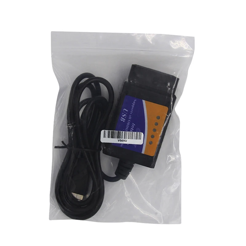 ELM327 USB V1.5 OBD2 Авто сканер неисправностей OBDII компьютерный детектор| |