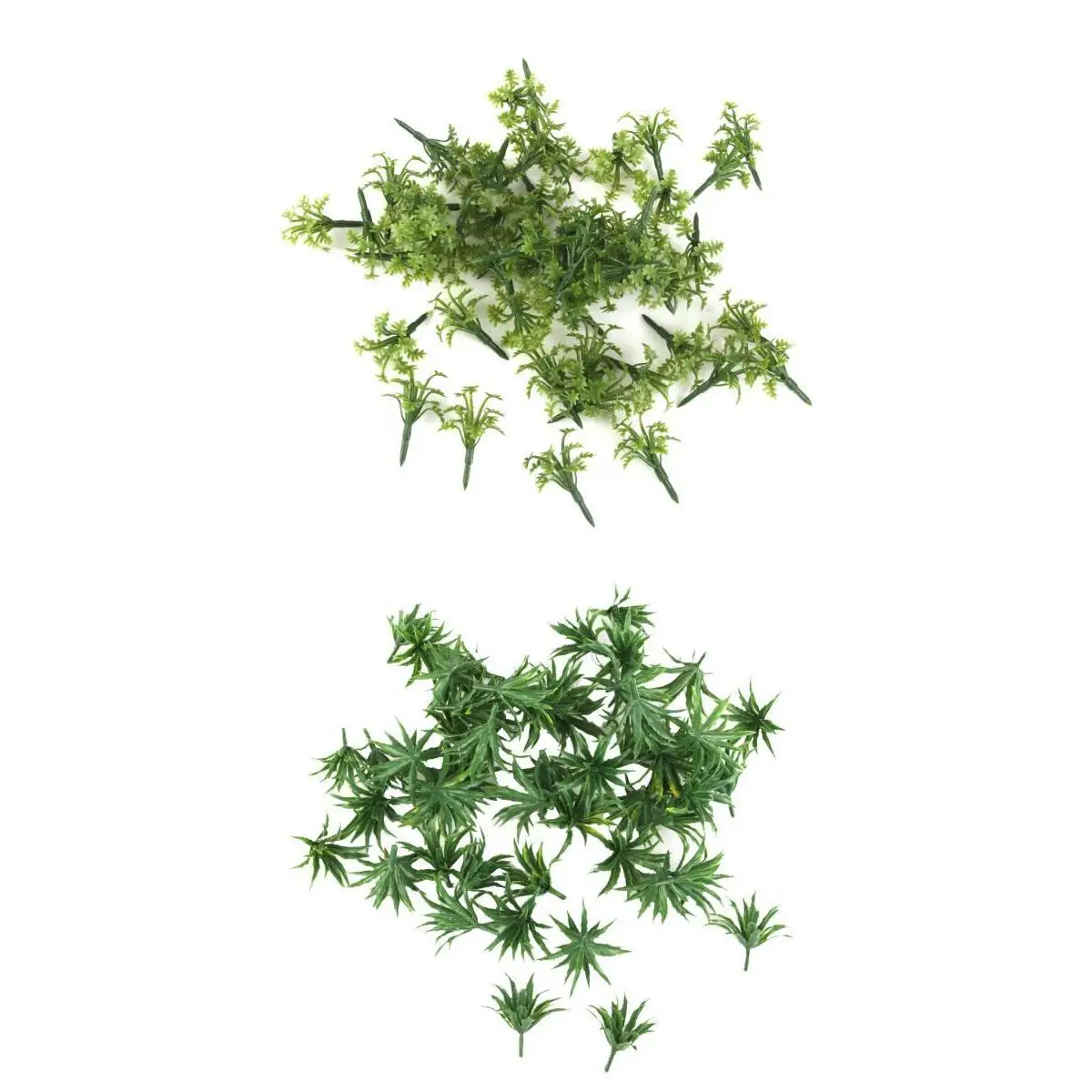 100 шт. зеленые кусты кустарник модель трава покрытие для пола Поезд железная