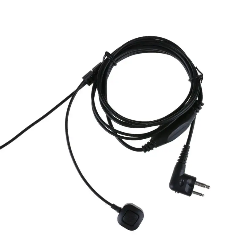 2 Pin PTT горло Mic Covert Акустическая трубка наушник гарнитура для Motorola|Микрофоны| |