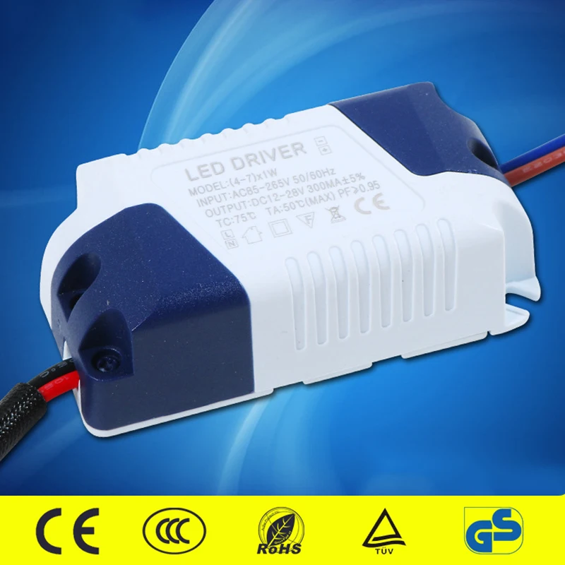 Адаптер питания трансформатора переменного тока в постоянный светодиодный