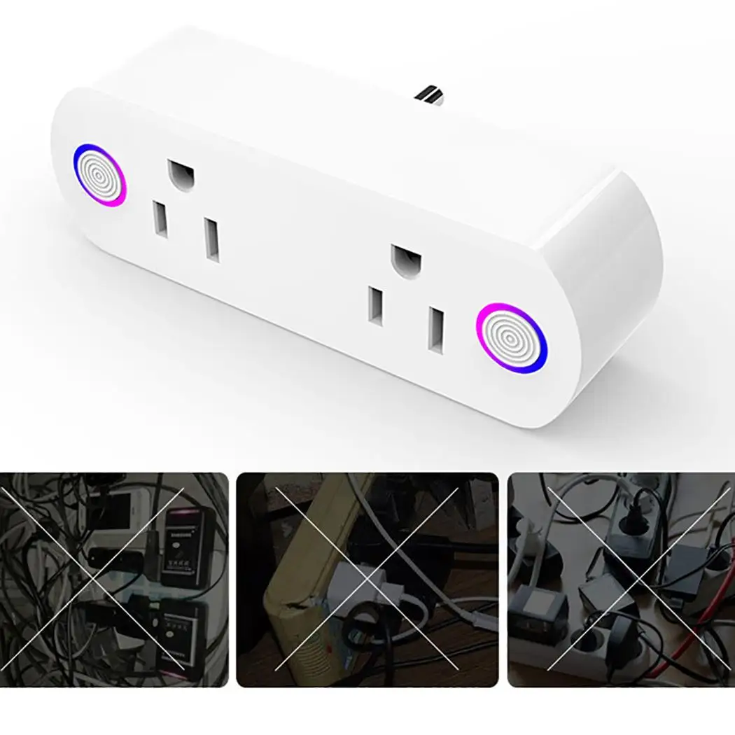 Умная Wi Fi пульт для Управление синхронизации приложение разъем AC100 ~ 240 V умный дом
