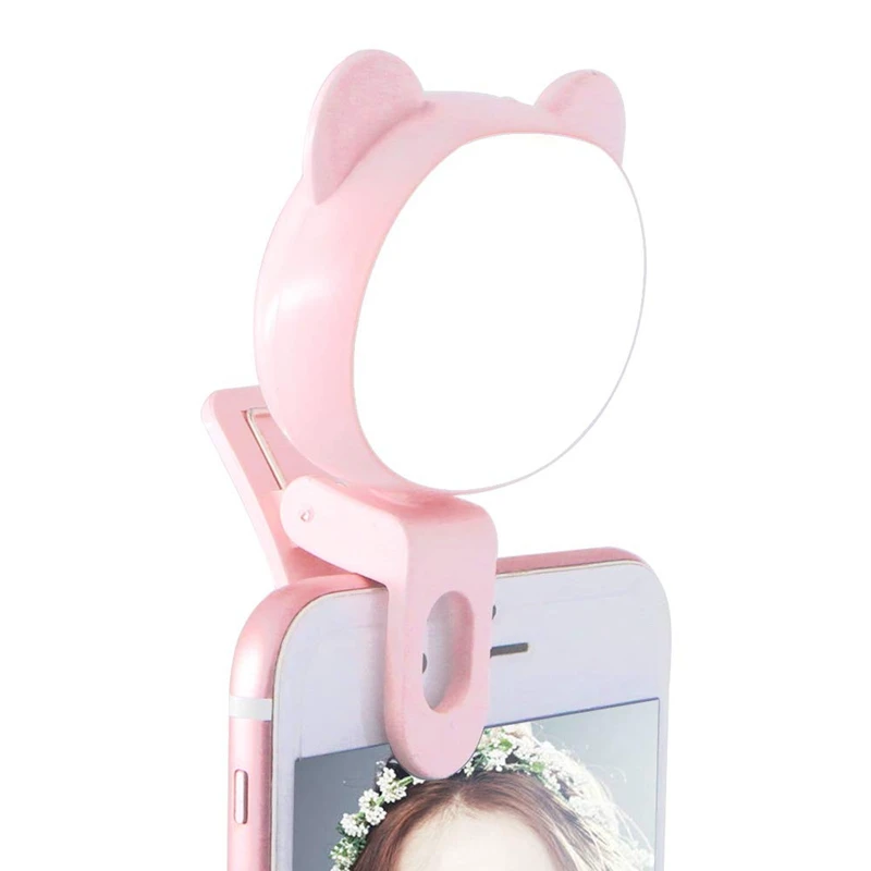 Селфи кольцо свет для камеры перезаряжаемый клип на селфи Led Iphone Ipad Samsung планшета